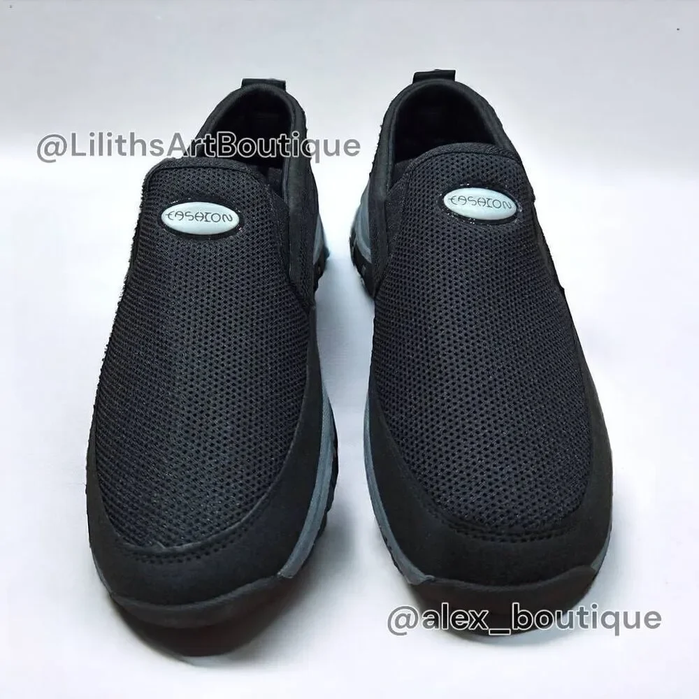Slip-on Canvas Loafers Sport Shoes(F029)-Size 8.5 for Men